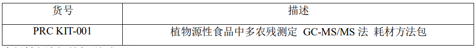 植物源性食品中208种农药及其代谢物残留量的测定