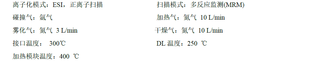 鸡肉中金刚烷胺的测定