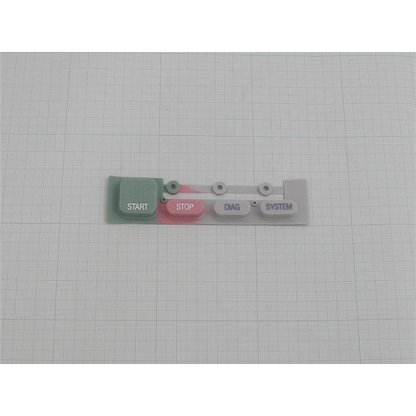 键盘按钮KEY RUBBER 1,EROSION，用于GCMS-QP2010／QP2010S／QP2010Plus