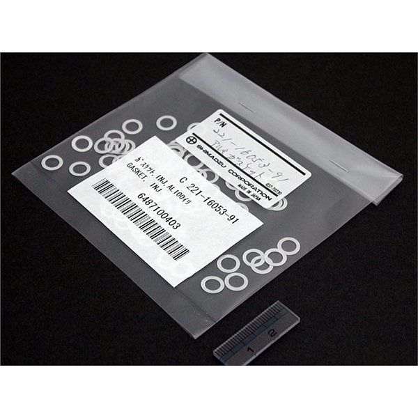 垫圈GASKET, INJ 100／PKT，用于GCMS QP5050／QP5000