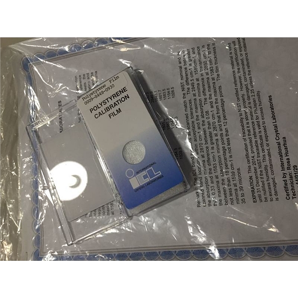 聚苯乙烯薄膜 polystyrene calibration film,用于FTIR