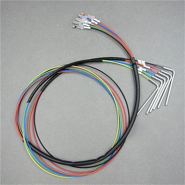 IN侧6色管路Inlet 6-colour Tube，用于溶出仪