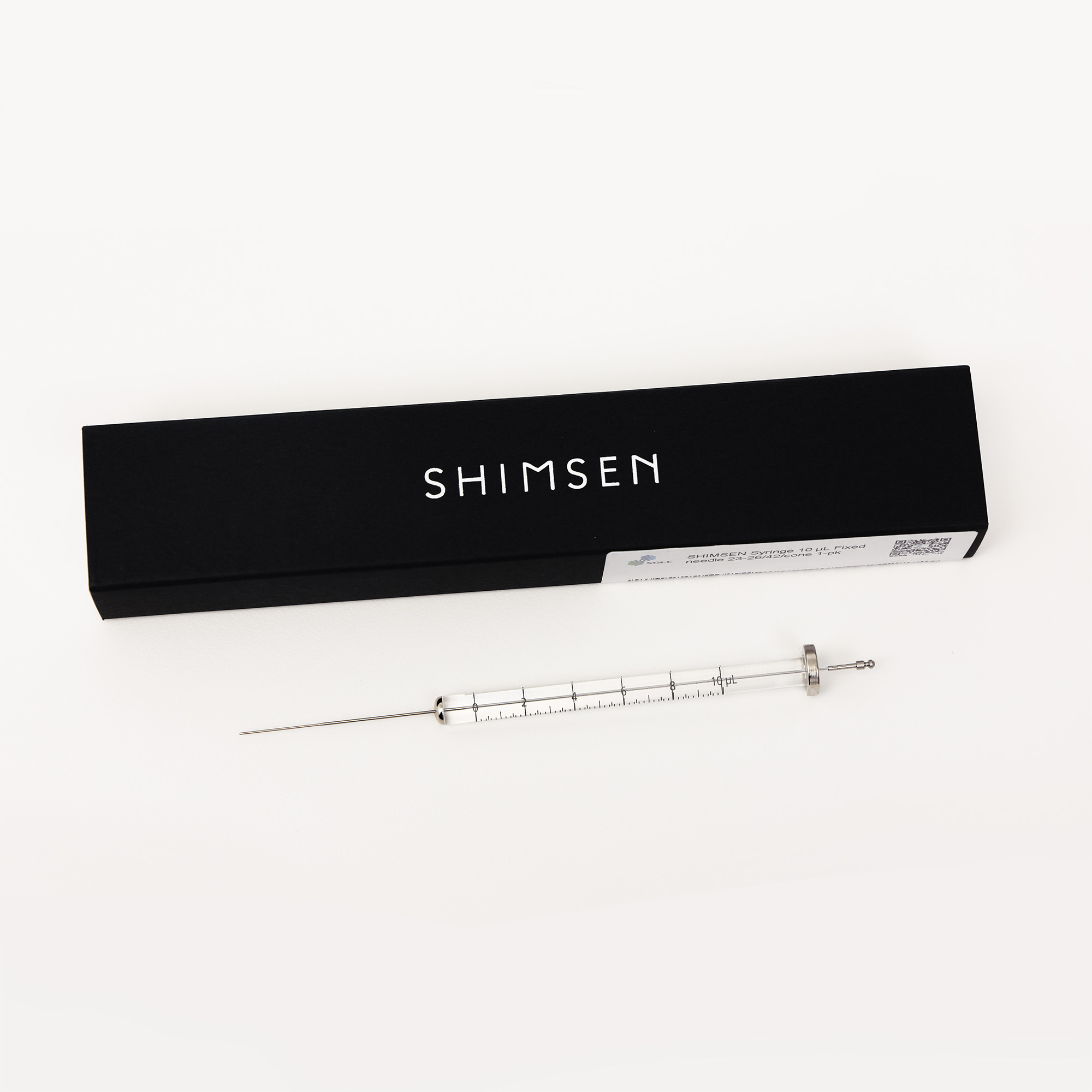 SHIMSEN Syringe 50 µL Fixed needle 23/70/cone 1-pk 